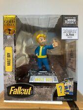 McFarlane Toys Fallout Vault Boy Posed Figure Movie Maniacs -Gold Label -IN HAND