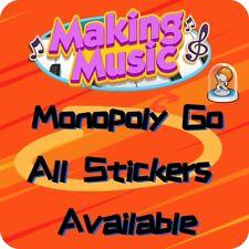 Monopoly Go! 1 Star - 5 Star Stickers⭐ | ALL Available | Making Music | Sup Fast