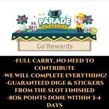 ⚡Monopoly Go PARADE Partners Event -FULL CARRY -⚡